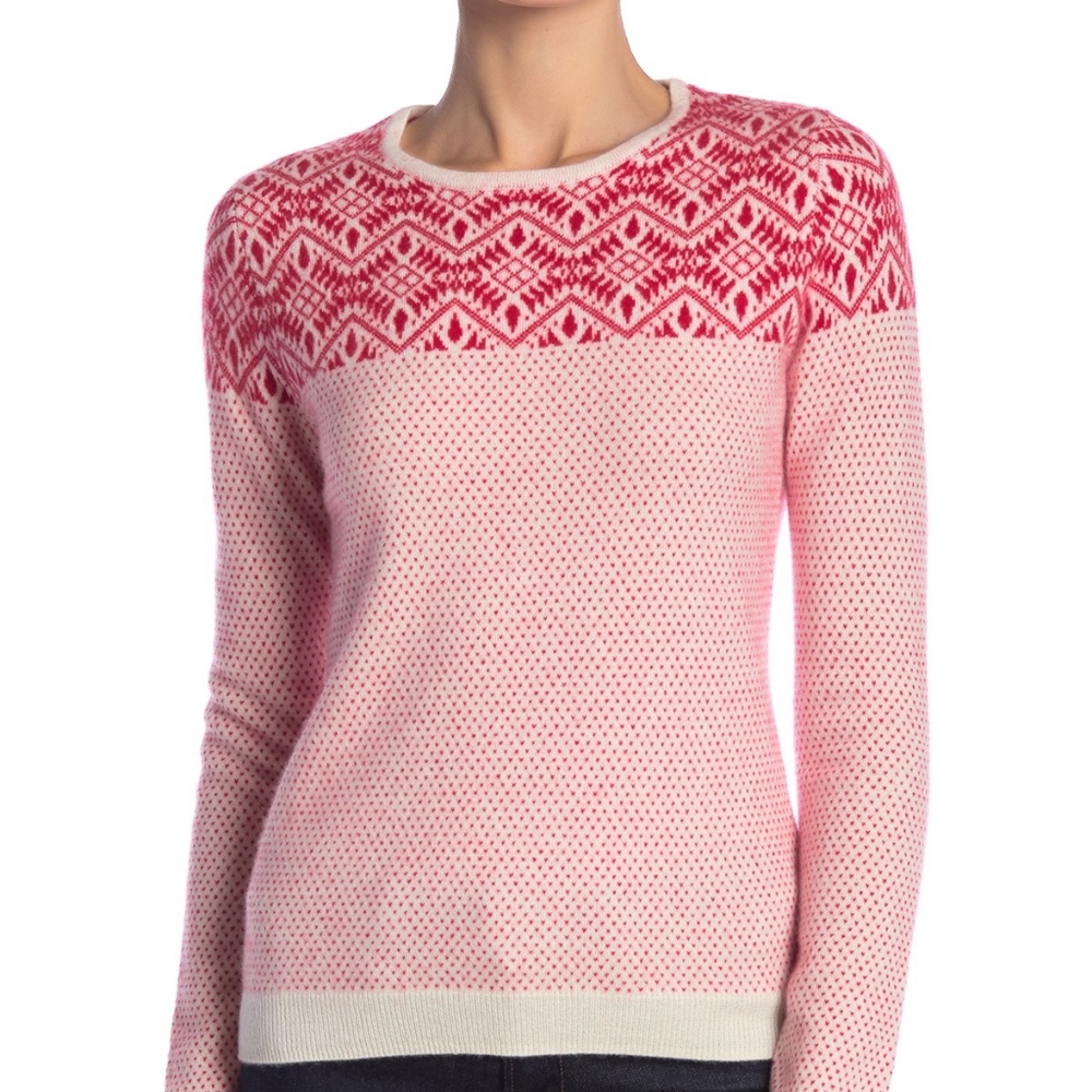 Kier & J Fair Isle Cashmere Pullover